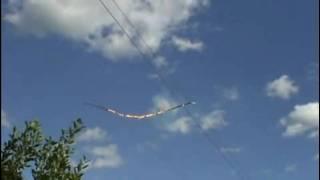 Tree branch falls on power lines - high voltage -  Wicked Effect