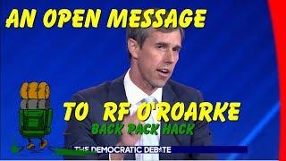 An Open Message for Robert Francis O'Rourke