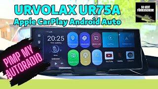 URVOLAX CarPlay + Android Auto Wireless, 10,26 Zoll  Rückfahrkamera/Bluetooth FÜR AUTO UND CAMPER!