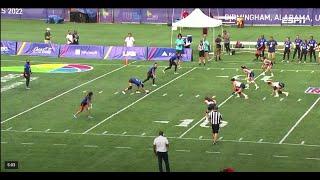 México vs Panama Semi final Flag Football  World Games 2022