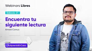 Genera un hábito de lectura (Webinar  Libre con Arnold Camus)