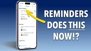 Reminders is AWESOME when you know how to use it! (14 Tips & Tricks for iPhone)