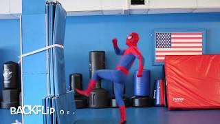 SPIDERMAN REAL LIFE MARTIAL ARTS TAEKWONDO HAPPY HALLOWEEN