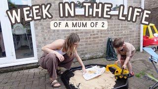 Week in the Life of a Mum of 2 to a Baby + Toddler in the UK