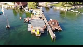 Zug Stadt Crypto valley - Kanton Zug - Drone Flight DJI Mavic air