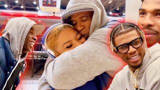 Shelomi Sanders Had Her Dad & Brothers HYPE for her 1st College Basketball Game!