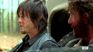 Rick and Daryl talk about Beth