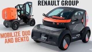 Renault Group Mobilize Duo And Bento Urban EVs Debut