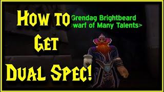 How to get Dual Spec in Season of Discovery! DUEL SPEC IS FINALLY HERE!