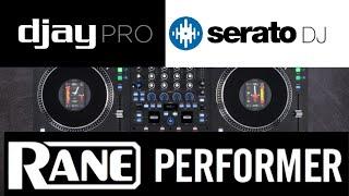 Rane Performer Running Serato DJ and DJay Pro at same time.