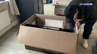 Unboxing New Red Sea Nano Reef Tank #coralreef #fishtank #reeftank #unboxing #redsea #shorts #fish