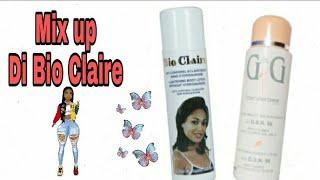 How To Mix Bio Claire Lightening Lotion Without Lightening Gel - G & G lightening Lotion