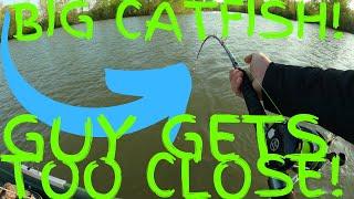 HOW TO Locate BIG CATFISH! BIGGEST FISH ON VIDEO YET! Dealing With DRAMA On The RIVER