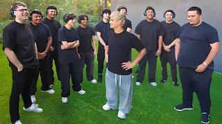 I Hired 100 Fake Stable Ronaldo's!