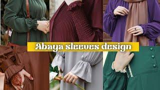 Trending Abaya Sleeves designs ️ Elastic cuff Sleeves designs 