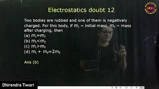 Electrostatics Charging- Discharging I Dhirendra Tiwari | Board | JEE | NEET | Soliton Academy