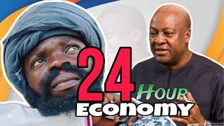 Elijah on Mahama’s 24 hour economy.