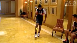 Tour keepy uppy challenge: Ibe