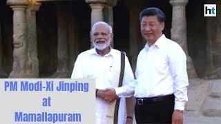 Watch: PM Modi receives Chinese President Xi Jinping at Tamil Nadu's Mamallapuram