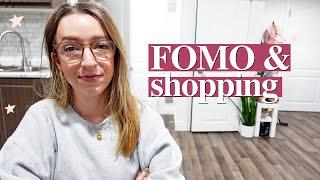 shopping and FOMO: how the fear of missing out affects how you shop (and contentment!)