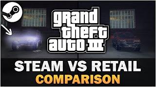 GTA 3 - Steam VS Retail [Text video]
