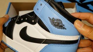 ASMR NIKE AIR JORDAN 1 Retro High OG GS University Blue