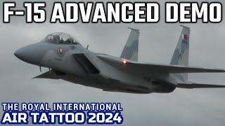RIAT 2024 F-15QA Advanced Demo The International Air Tattoo