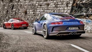 Porsche 911 Carrera T vs Porsche GT3 Touring | Top Gear