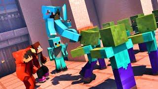 Survival Challenge! Cash and Nico x Milo and Chip x Maizen x Omz and Roxy x Jeffy Johnny Minecraft