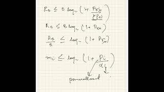 Water Filling Algorithm, intuition and derivation | COMMUNICATION CHANNEL