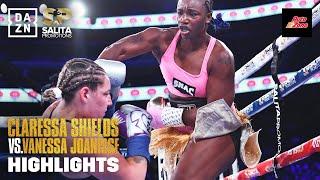 FOUR-WEIGH WORLD CHAMP | Claressa Shields vs. Vanessa Joanisse Fight Highlights