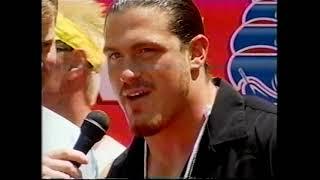 Val Venis, Rhyno, Scotty 2 Hotty at an Indy car race