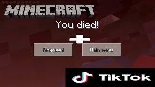 Tiktok Minecraft How To Troll Your Friend Compilation!!