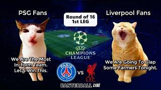 PSG 0-1 LIVERPOOL | Cat Memes Highlights | Round of 16 -1st leg UCL 2024/25