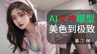 AI女神模型，诱惑与美到极致，每一款都是精品 | 哪一款让你如沐春色、喜笑颜开 |  AI淘金玩法第8集