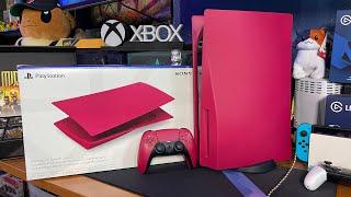 Playstation 5 Console Cover Unboxing and Set Up!