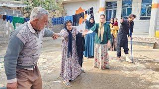 Poria's setond wife's return from prison, her grandfather kitking her ot.