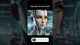 Futuristic Female Robot – Groundbreaking AI Art #artificialintelligence #aiart