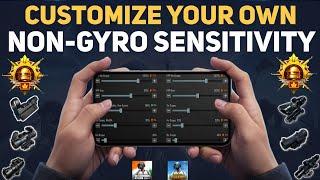 Best PUBG Non-Gyro Sensitivity Settings 2024 | Non Gyroscope Sensitivity Settings 2024 PUBG MOBILE