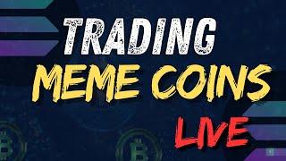 Meme Coin Trading LIve