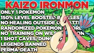 POKEMON FIRE RED KAIZO IRONMON MILOTIC RUN 646!