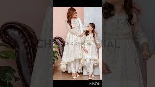 Mother and Daughter same Dresses Ideas || Sew with Sidra