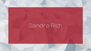 Sandra Rich - appearance