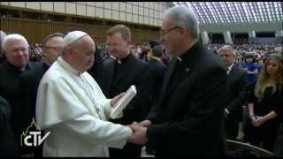 Pope Francis Meets the Students of Pontifical Jesuit Universities in Rome