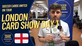 LONDON CARD SHOW DAY 1! - Soccer Cards United On Tour - Making deals for soccer and F1 cards in LDN.