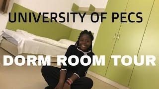 UNIVERSITY OF PÈCS DORM ROOM TOUR //Esther Mounde