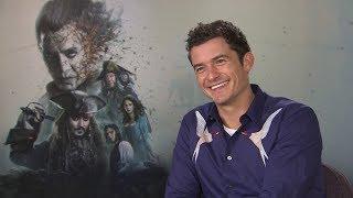 Orlando Bloom loved catching up with Keira Knightley in POTC5
