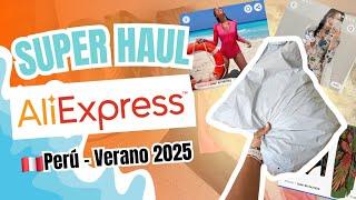 HAUL ALIEXPRESS VERANO 2025: ROPA DE BAÑO ECONÓMICA Y MÁS / REALMENTE VALE LA PENA? #Perú 