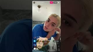 Dixie Damelio New Full IG LIVE  With  Trevor Zegras | 13th April 2024