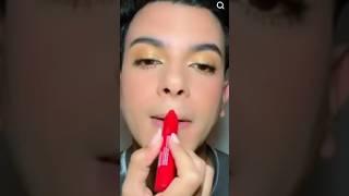 Korean viral lipstick hack trying #tips #facts #hacks #tipsandtricks #shorts #viralshort #hacks ￼